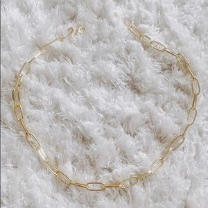 Fake gold chain necklace